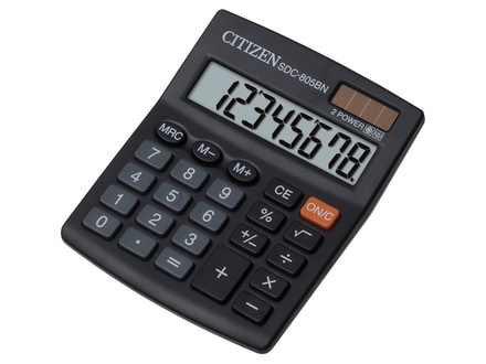 Kalkulačka Citizen SDC-805BN černá