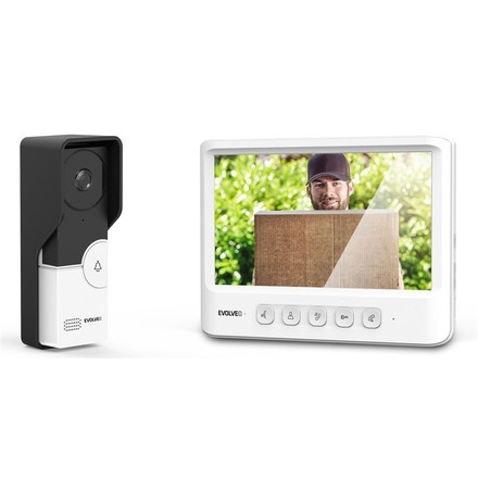 Set video dveřního telefonu s pamětí a barevným displejem Evolveo DoorPhone IK06
