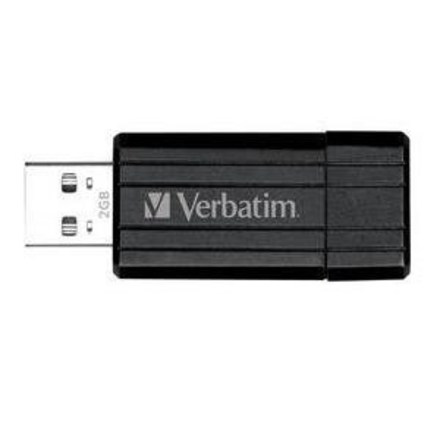 USB flash disk 8GB Verbatim USB FD 8GB PINSTRIPE BLACK