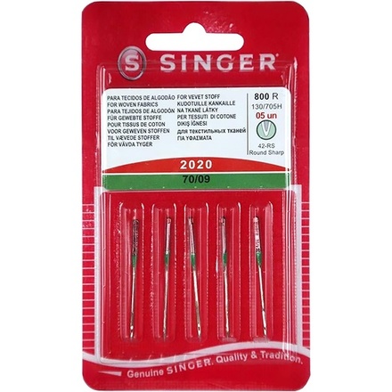 Sada jehel Singer SMN 800/00 (5ks)