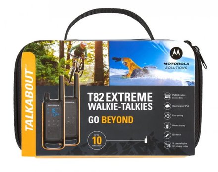 Vysílačky Motorola TLKR T82 Extreme - černý/ žlutý (5)