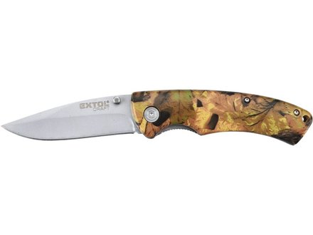 Zavírací nůž Extol Craft (91360) nerez, 195/115mm