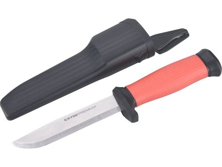 Univerzální nůž Extol Premium (8855101) s plastovým pouzdrem, 223/120mm