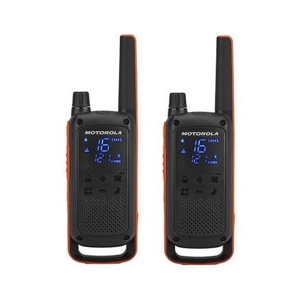 Vysílačky Motorola TLKR T82 - černý/ oranžový