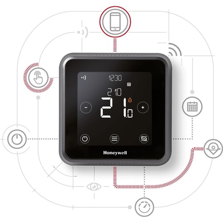Termostat Honeywell Lyric T6R Smart, bezdrátový (1)