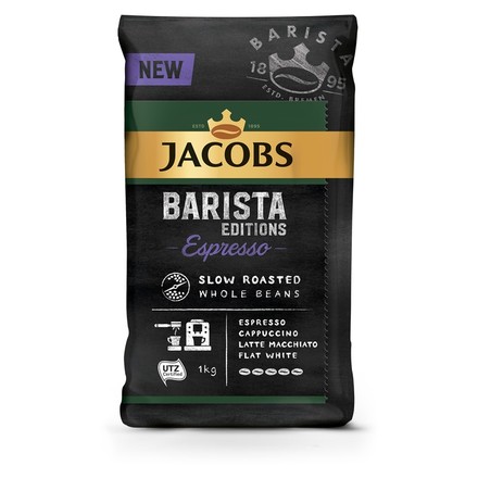 Zrnková káva Jacobs Barista Espresso 1000g