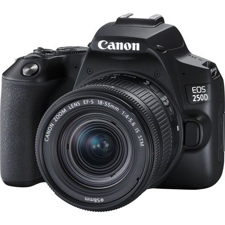 Digitální zrcadlovka Canon EOS 250DBlack+EF-S 18-55f/4-5.6 IS