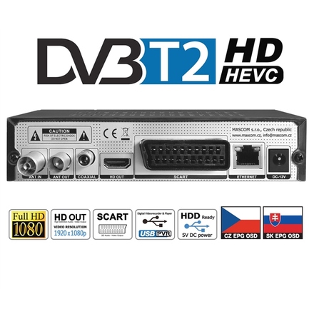 DVB-T2 příjímač Mascom MC720T2 HD (1)