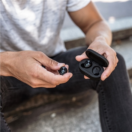 Sluchátka do uší Niceboy HIVE Pods 2 - černá (8)