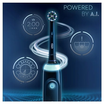Zubní kartáček Oral-B 20100S Grey Cross action GENIUS X (1)
