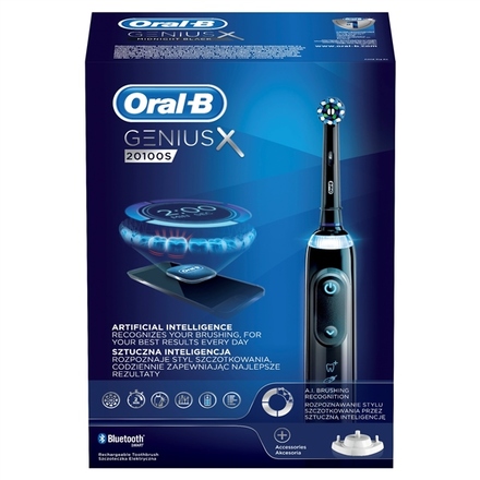 Zubní kartáček Oral-B 20100S Grey Cross action GENIUS X (10)