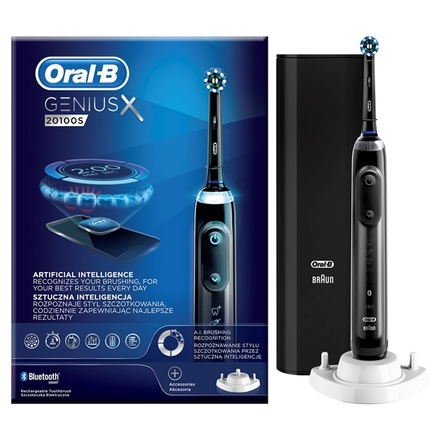 Zubní kartáček Oral-B 20100S Grey Cross action GENIUS X (8)