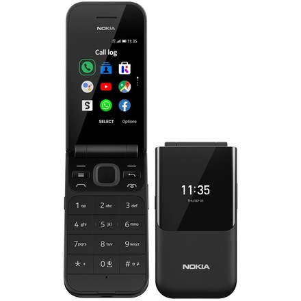 Mobilní telefon Nokia 2720 Flip - černý