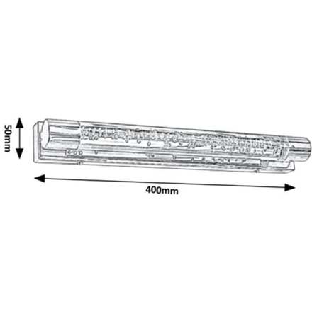 Koupelnové nástěnné svítidlo Rabalux 5787 Abbey koupelnové svítidlo LED 2x5W 2X450lm 4000K IP44 (2)