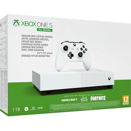 Herní konzole Microsoft Xbox One S 1 TB All-Digital Edititon (Refresh)