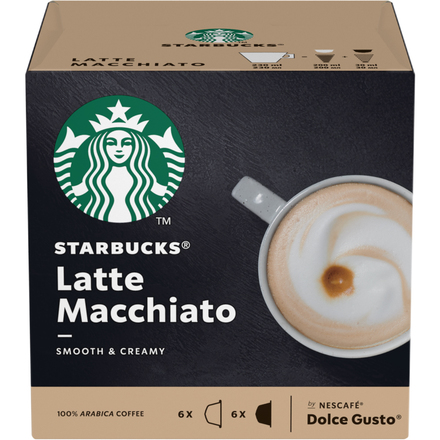 Kávové kapsle Starbucks LATTE MACCHIATO 129g/12401282/