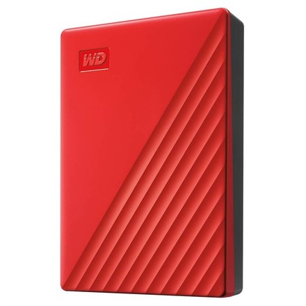 Externí pevný disk 2,5&quot; Western Digital My Passport 4TB USB 3.0. červený (WDBPKJ0040BRD-WESN)