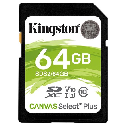 Paměťová karta Kingston SDXC UHS-I U1 64GB SDS2/64GB