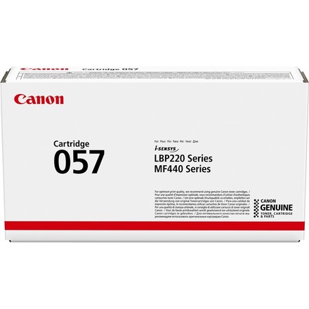 Toner Canon CRG 057, 3100 stran originální - černý