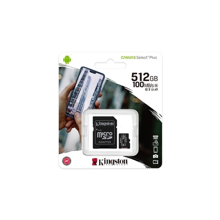Paměťová karta Kingston Canvas Select Plus microSDXC 512GB SDCS2/512GB (2)