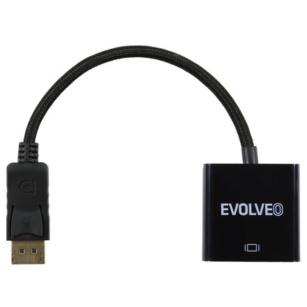 Redukce Evolveo DisplayPort/ DVI - černá