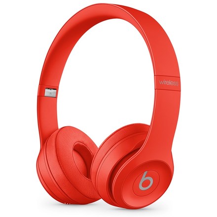 Polootevřená sluchátka Beats Solo3 WL Headphones - Red (MX472EE/A)