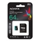 Paměťová karta ADATA MicroSDXC 64GB AUSDX64GUI3V30SA2-RA1 (3)