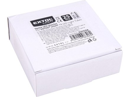 Náhradní startér pro LED zářivky Extol Light (43050A) "startér" náhradní pro LED zářivky, 25ks (2)