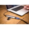USB Hub Verbatim USB-C/ 2x USB 3.0, USB-C, HDMI - šedý (4)