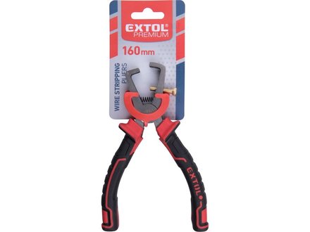Kleště na odizolovávání kabelů Extol Premium (8813190) 160mm (1)
