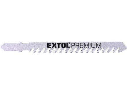 Plátky do přímočaré pily Extol Premium (8805300) plátky do přímočaré pily s SK zuby 3ks, 100x1,5mm