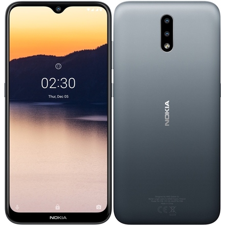 Mobilní telefon Nokia 2.3 - šedý (1)