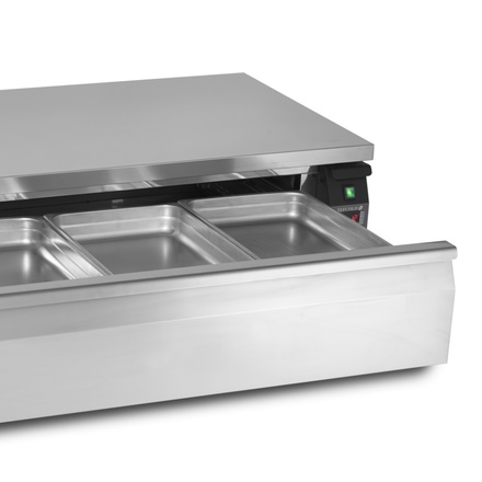 Kombinovaný chladicí/mrazicí stůl Tefcold UD2-3-P (2)