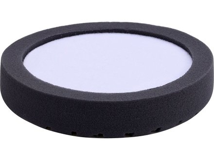 Leštící kotouč Extol Premium (8804531) kotouč leštící pěnový, diamantový vzor, T10, černý, Ř180x35mm, zapuštěný suchý zip Ř150mm (2)