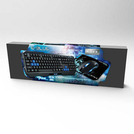 Set klávesnice s myší E-Blue Polygon + Cobra II EKM820BK (6)