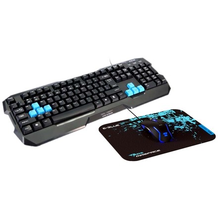 Set klávesnice s myší E-Blue Polygon + Cobra II EKM820BK