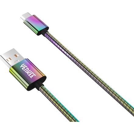 USB kabel Yenkee YCU 251 Ocel. Micro USB kabel /1m