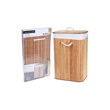 Koš na prádlo Excellent (KO-MA3000040) bambus 72 l