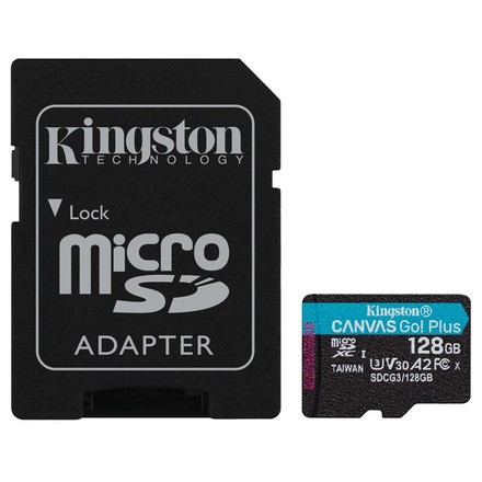 Paměťová karta Kingston microSDXC 128GB SDCG3/128GB