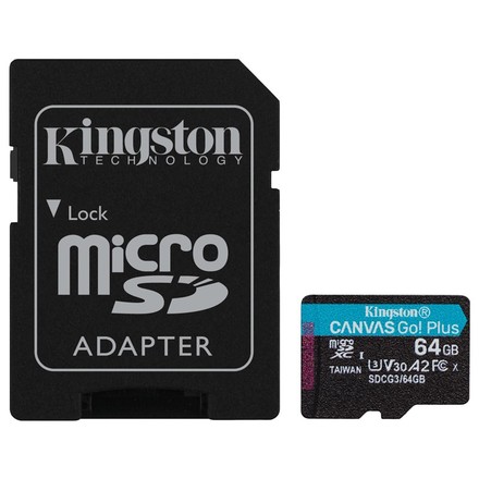 Paměťová karta Kingston microSDXC 64GB SDCG3/64GB