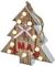 Vánoční osvětlení Emos ZY2078 LED vánoční stromek dřevěný, 23cm, 2x AAA, teplá bílá, čas. (1)