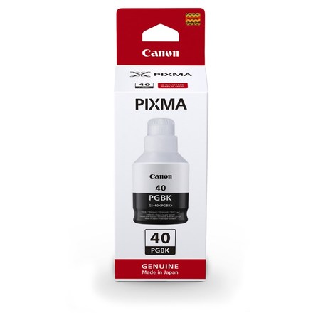 Inkoustová náplň Canon GI-40 PGBK, 6000 stran, 170ml - černá