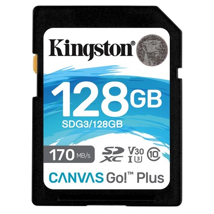 Paměťová karta Kingston SDXC Class 10 128GB SDG3/128GB