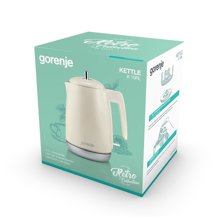 Rychlovarná konvice Gorenje Retro K15RL (1)