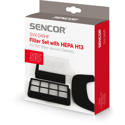 Sada filtrů do vysavače Sencor SVX 041HF sada filtrů pro SVC 55x