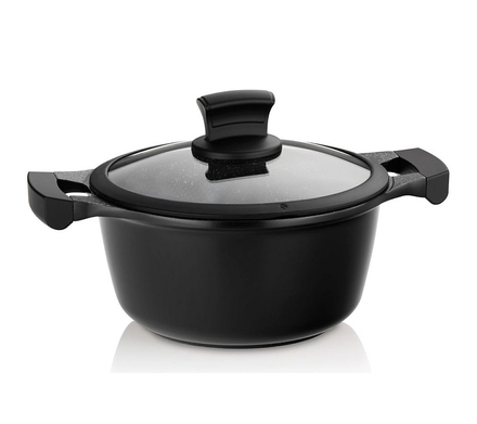 Kastrol s nepřilnavým povrchem Kela KL-12218 s poklicí STELLA NOVA 20 cm