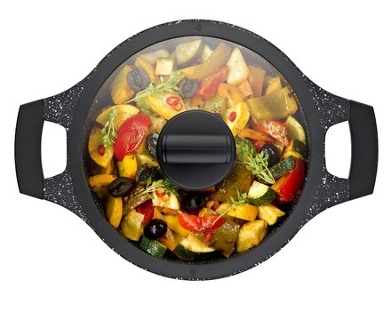 Kastrol s nepřilnavým povrchem Kela KL-12218 s poklicí STELLA NOVA 20 cm (5)