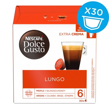 Kávové kapsle Nescafé Dolce Gusto® Lungo kávové kapsle 30 ks