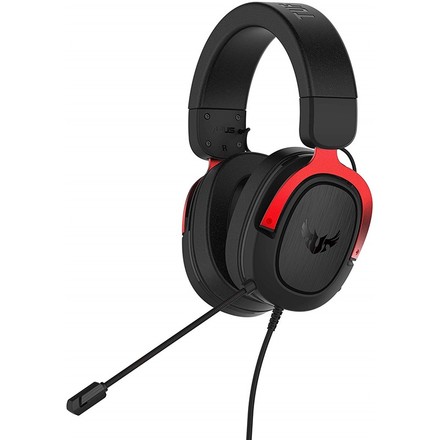 Sluchátka s mikrofonem Asus TUF Gaming H3 - černý/ červený