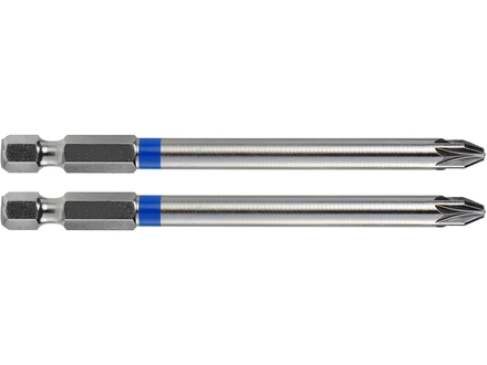 Hrot křížový Kito 4741322 hrot křížový sada 2ks, PZ 2x90mm, S2, FORTUM-KITO, hrot křížový sada 2ks, PZ 2x90mm, S2, FORTUM-KITO, S2